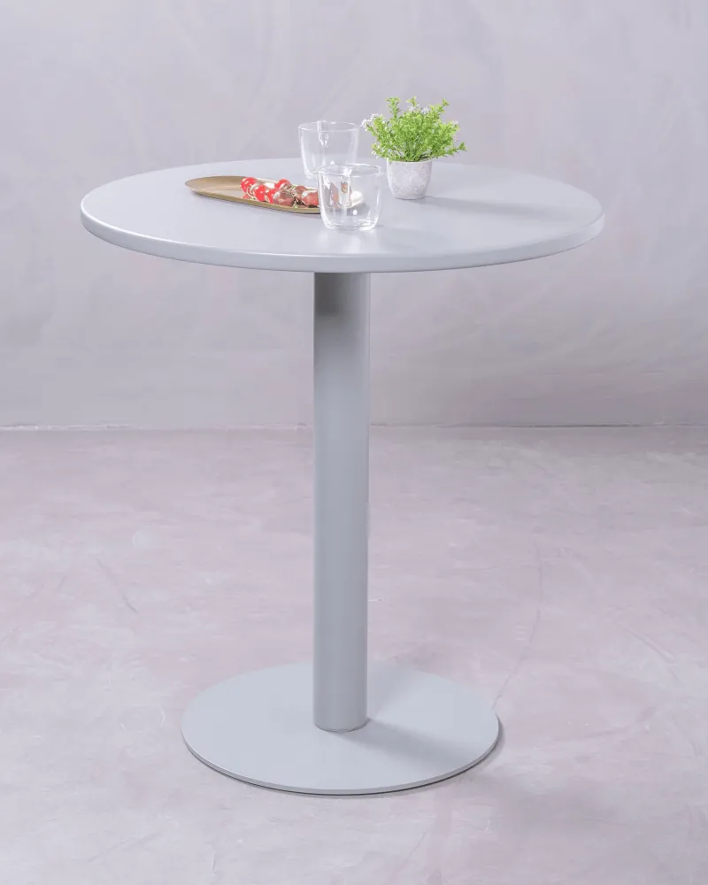 Table haute Seville en acier pour bar ou restaurant | Livraison gratuite !