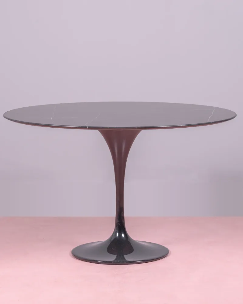 Stół Dining Tulip 120 cm z marmuru Marquina | Nest Dream | Darmowa dostawa