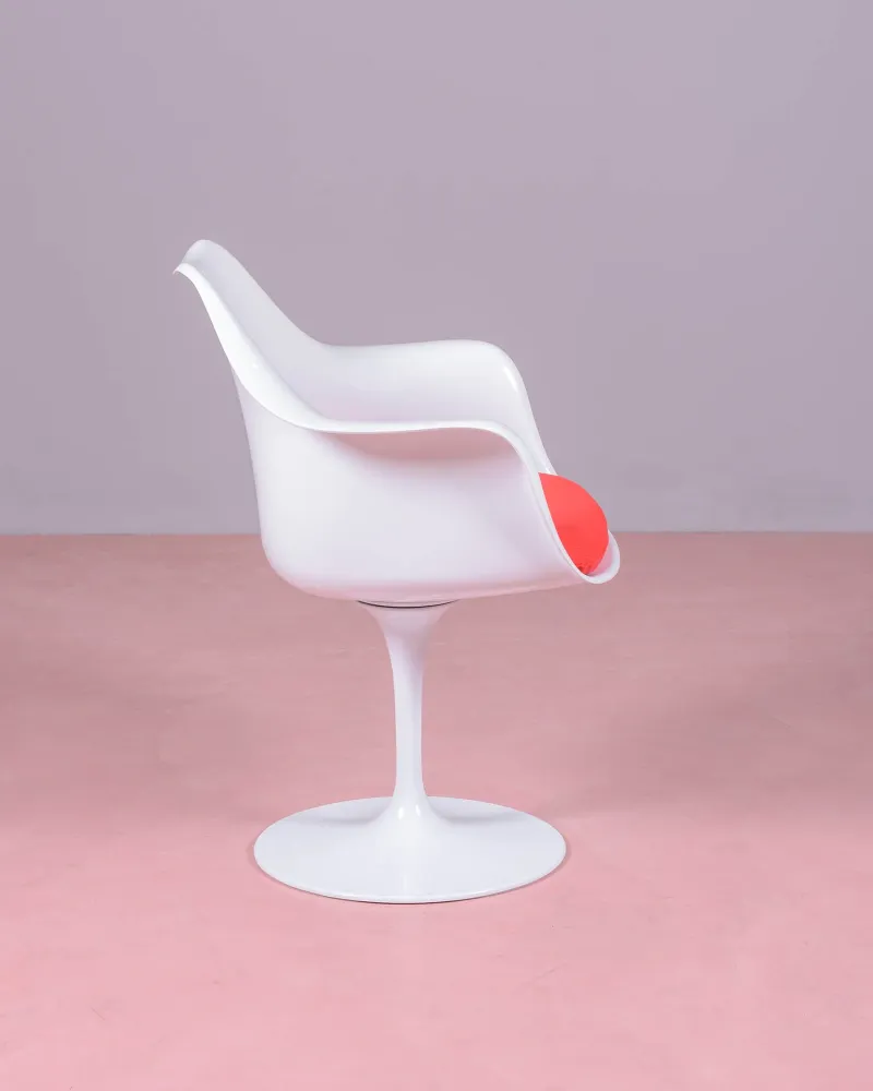Chaise Tulip Arms avec accoudoirs pour salle à manger | Garantie de 5 ans avec Nest Dream