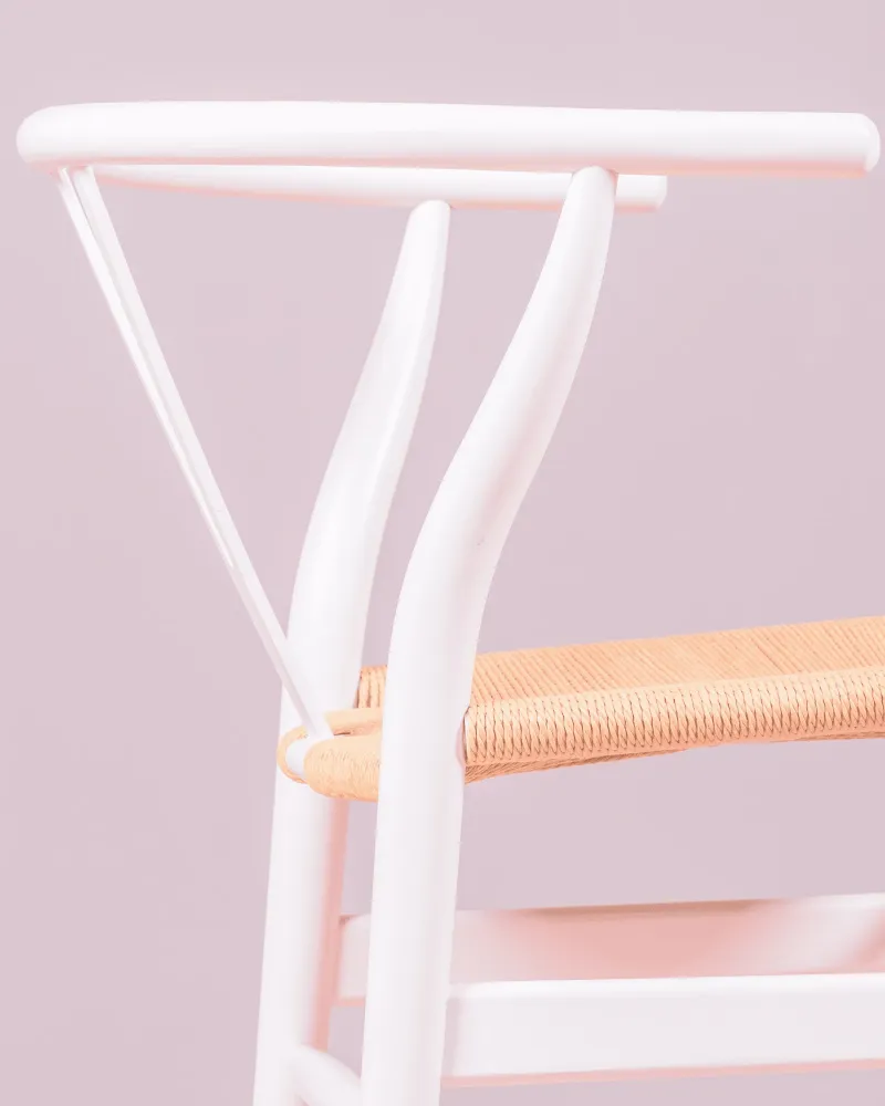 Scandinavian chair in colored beech wood | Free shipping and 5-year warranty