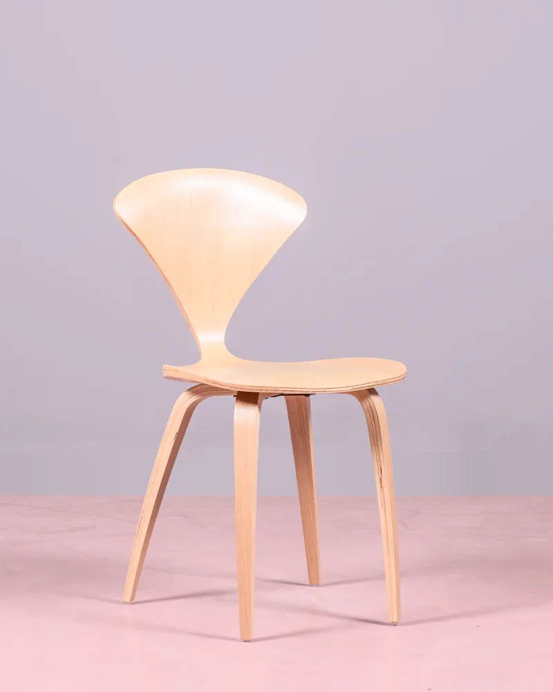 Cherner Scandinavian dining chair in walnut | Free Shipping
