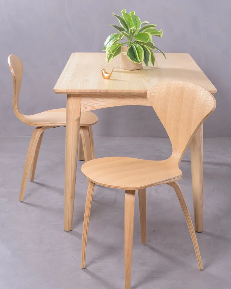 Cherner Scandinavian dining chair in walnut | Free Shipping