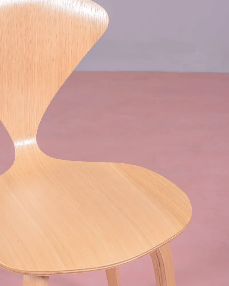 Cherner Scandinavian dining chair in walnut | Free Shipping