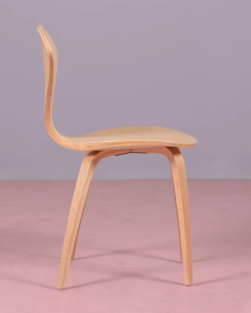 Cherner Scandinavian dining chair in walnut | Free Shipping
