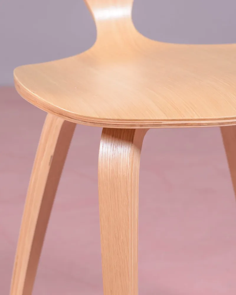 Cherner Scandinavian dining chair in walnut | Free Shipping