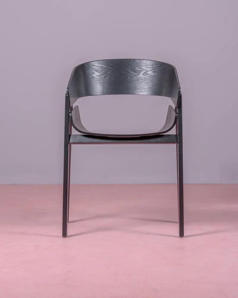 Chaise de salle à manger en bois de frêne naturel | 5 ans de garantie