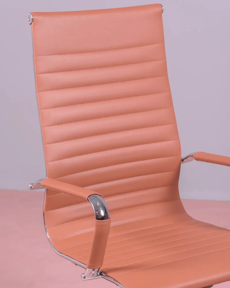 Bürostuhl mit hoher Rückenlehne, gepolstert mit Kunstleder | Nest Dream
