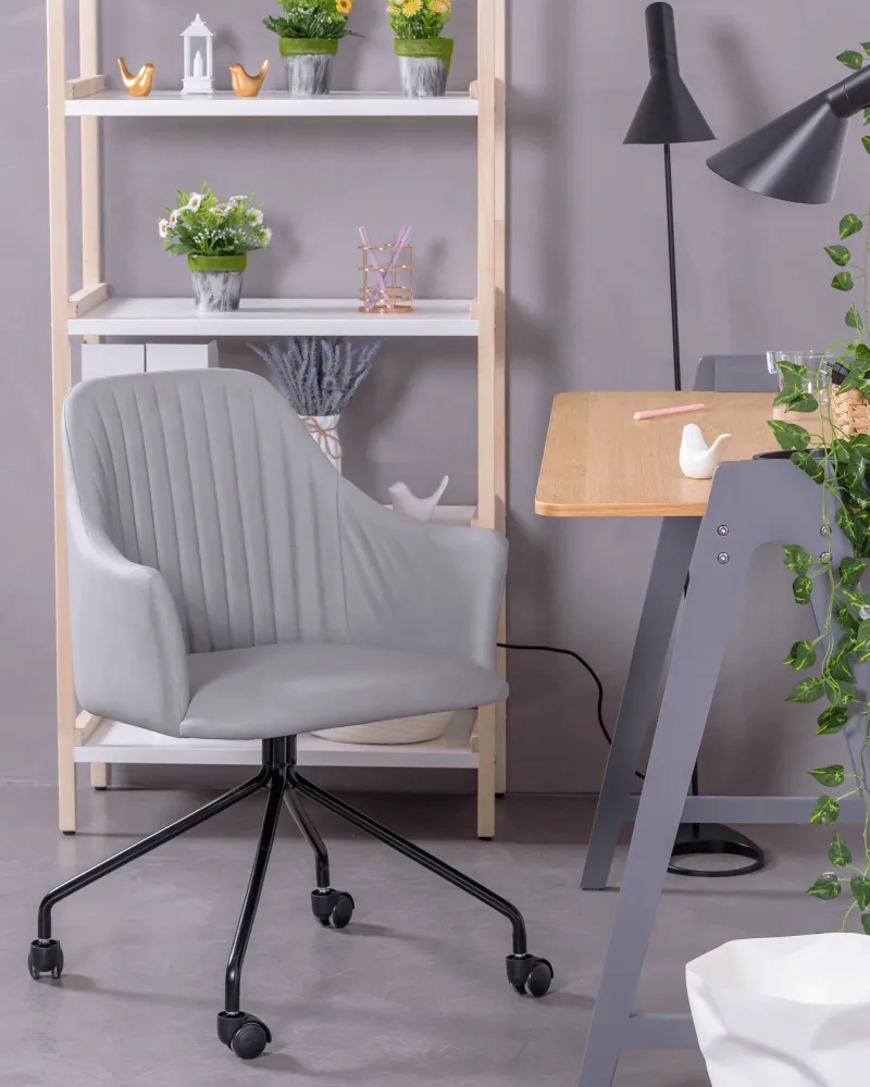 Skyline Kontorstol betrukket med vintage stof | Nest Dream