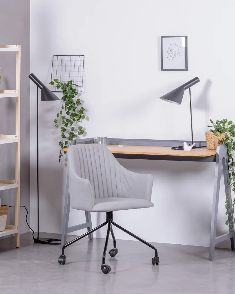 Skyline Kontorstol betrukket med vintage stof | Nest Dream