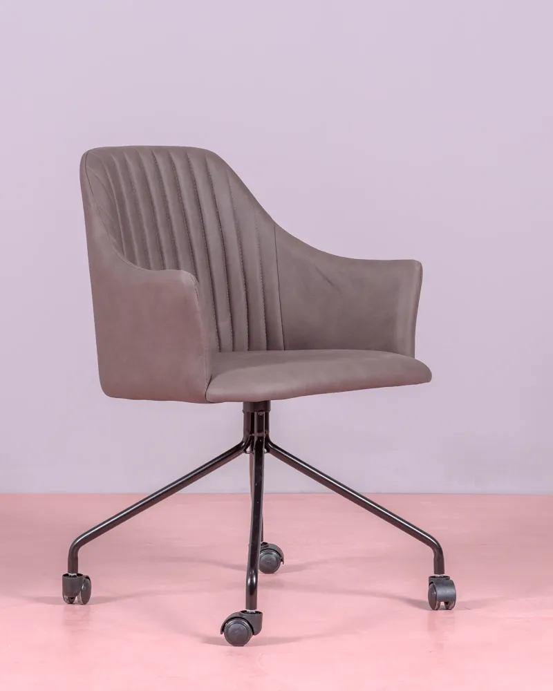 Skyline Kontorstol betrukket med vintage stof | Nest Dream