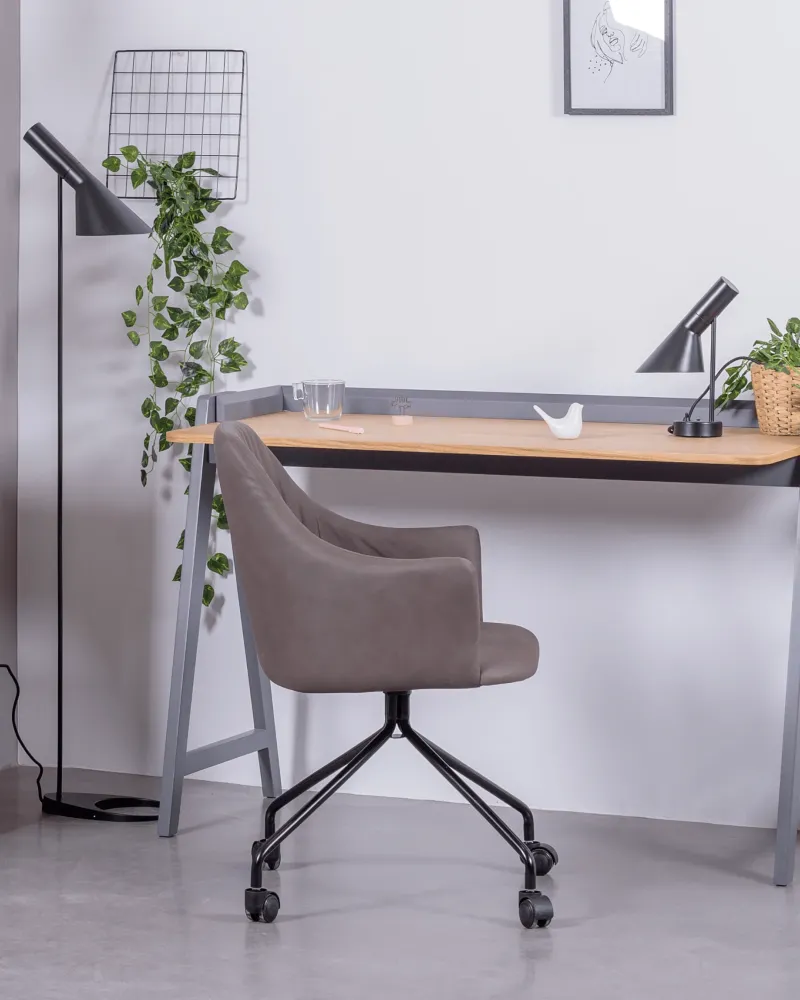 Skyline Kontorstol betrukket med vintage stof | Nest Dream