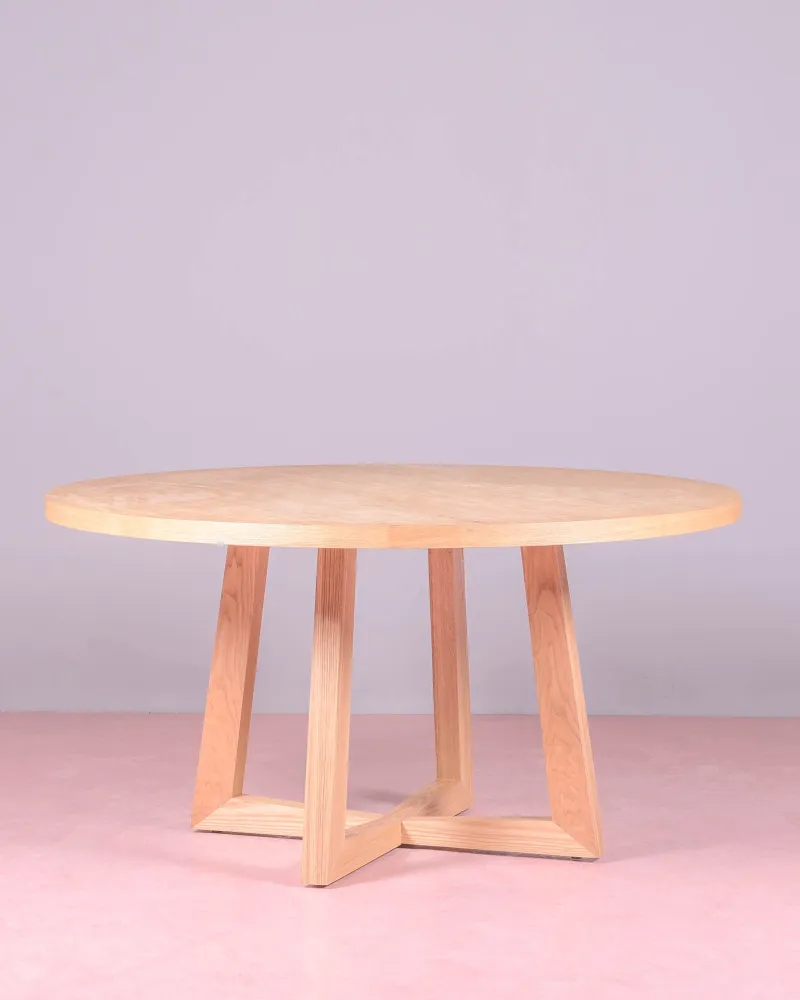 150cm Soho dining table in natural ash | Free shipping and 5-year warranty