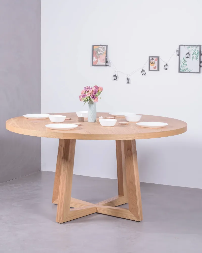 150cm Soho dining table in natural ash | Free shipping and 5-year warranty