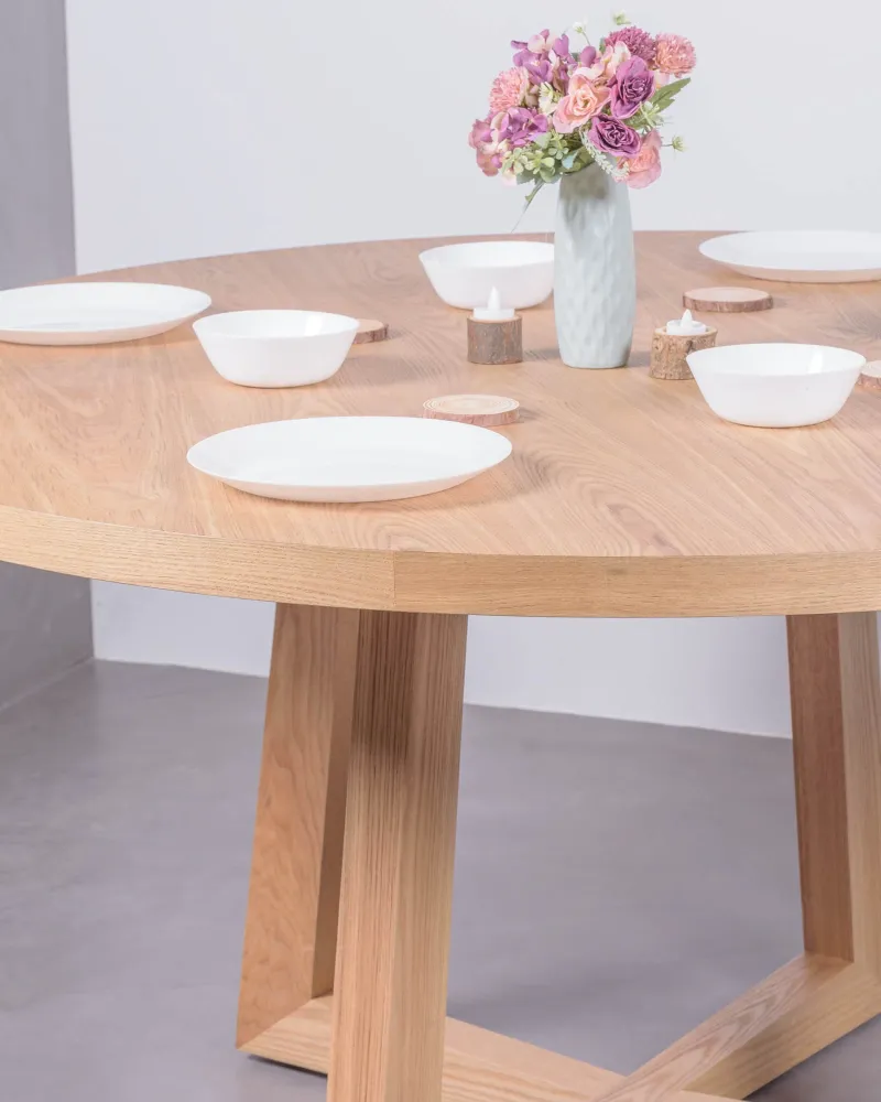150cm Soho dining table in natural ash | Free shipping and 5-year warranty