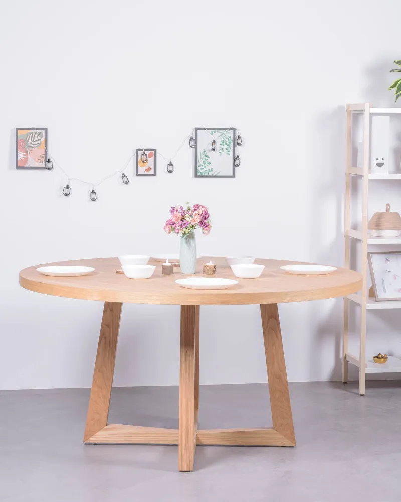 150cm Soho dining table in natural ash | Free shipping and 5-year warranty