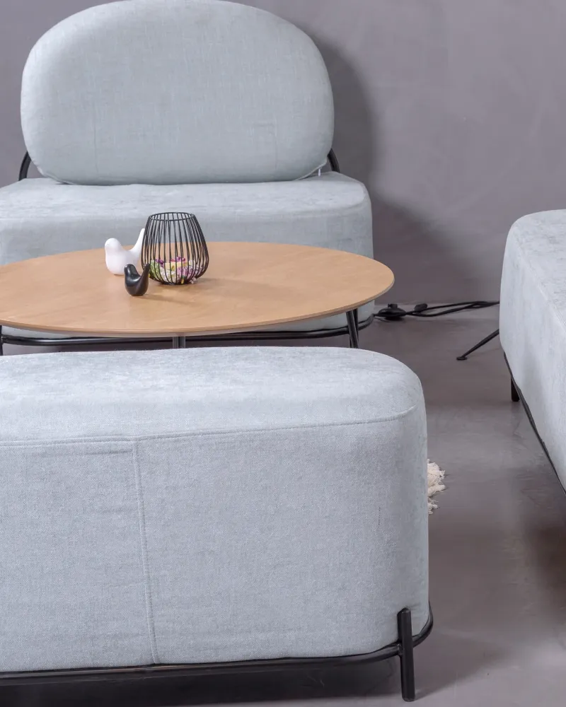 Clair Loveseat Footstool | Fast Shipping | Nest Dream