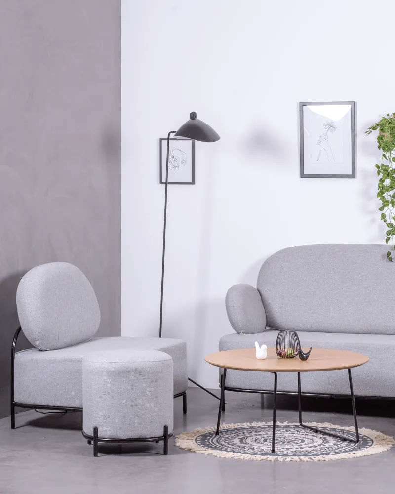 1místná pohovka s minimalistickým designem | Kolekce Clair | Nest Dream