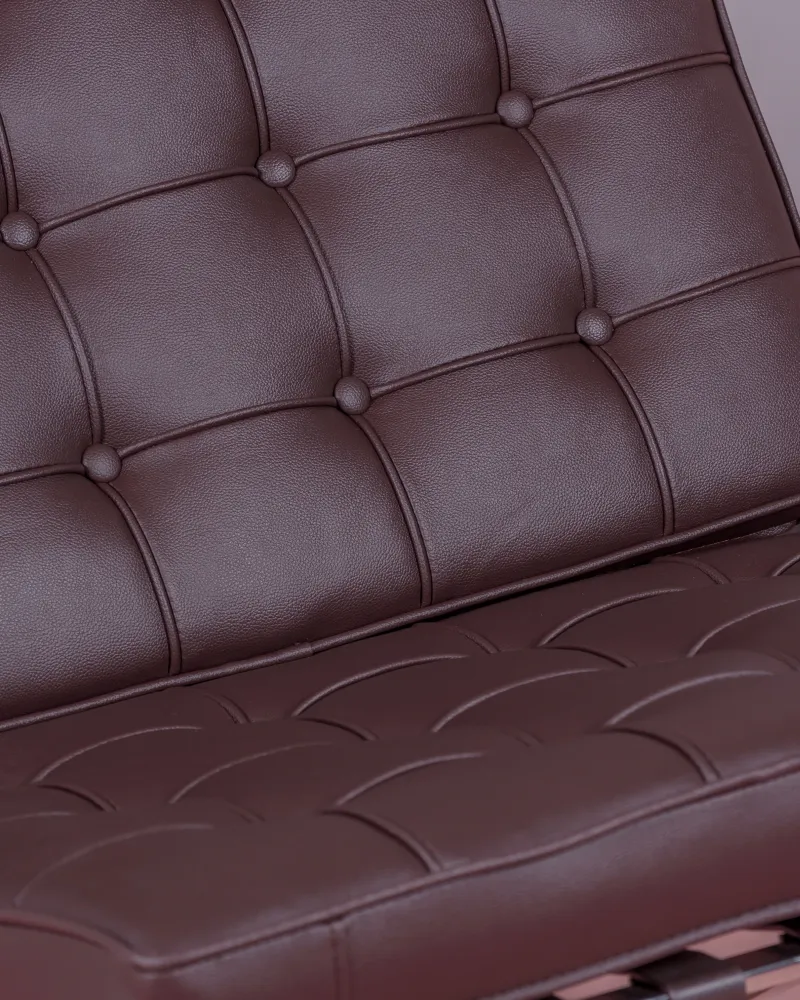 Barcelona Chair in leatherette | Office armchairs | Free Shipping