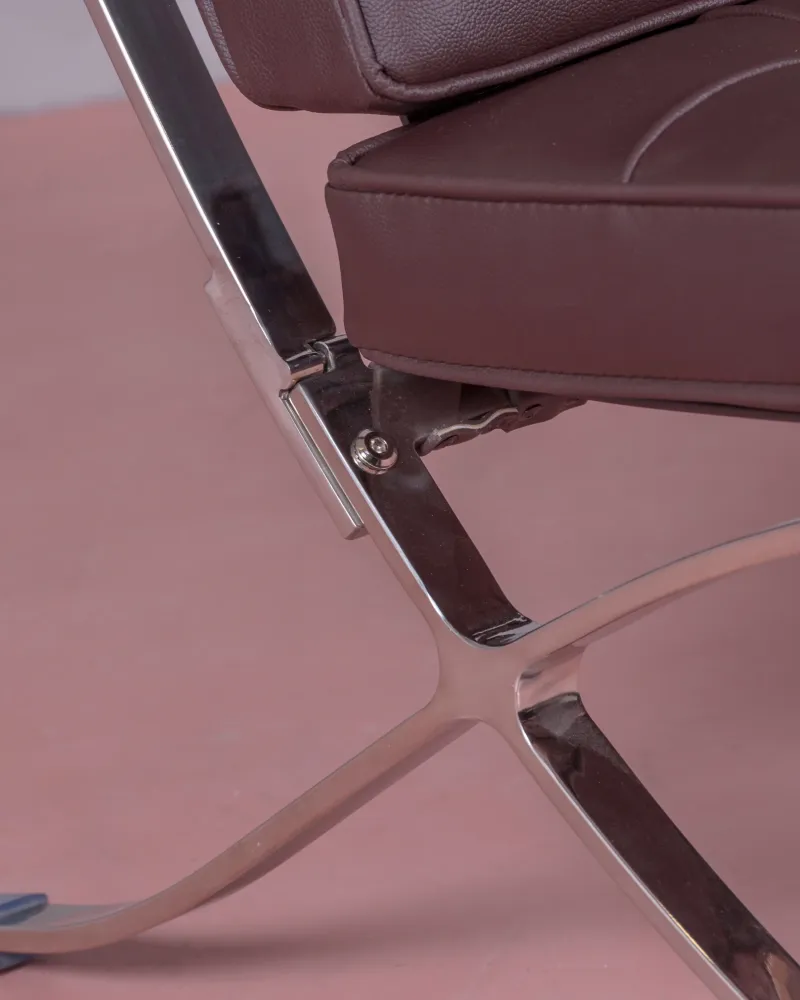 Barcelona Chair in leatherette | Office armchairs | Free Shipping