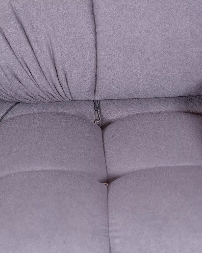 3-piece modular sofa upholstered in bouclé | Free shipping