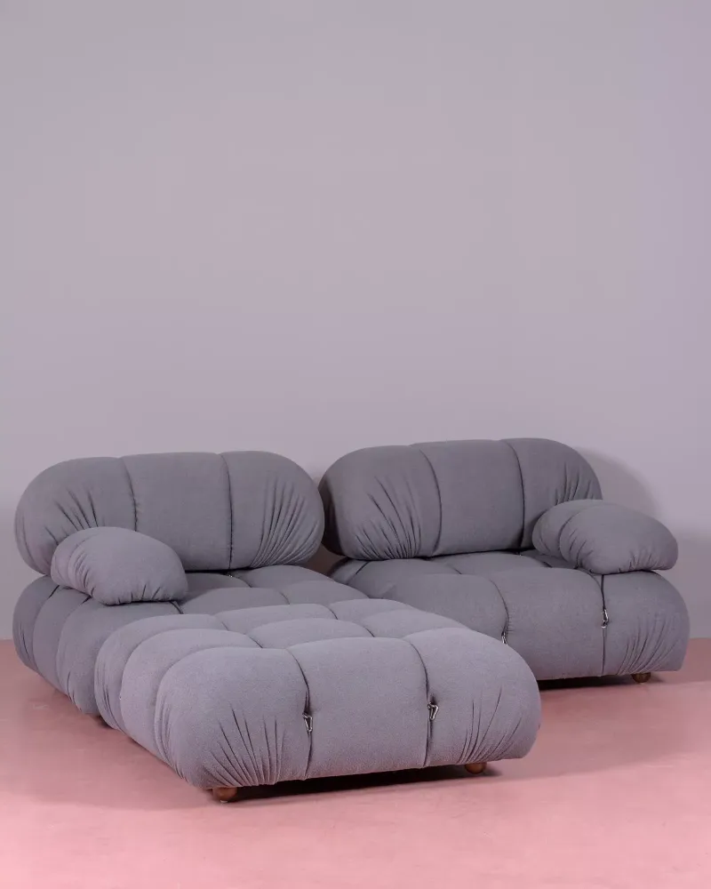 3-delt modulsofa med chaiselong : Gratis forsendelse