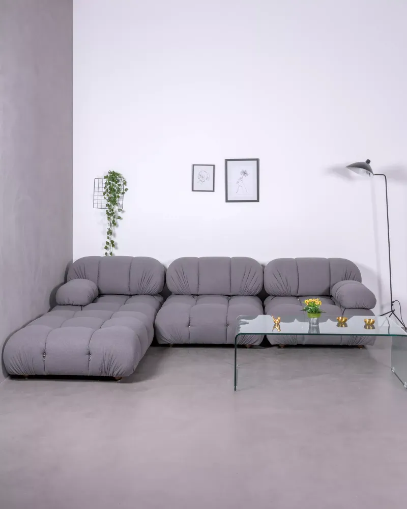 4-Piece Modular Sofa with Chaise Lounge | Free shipping