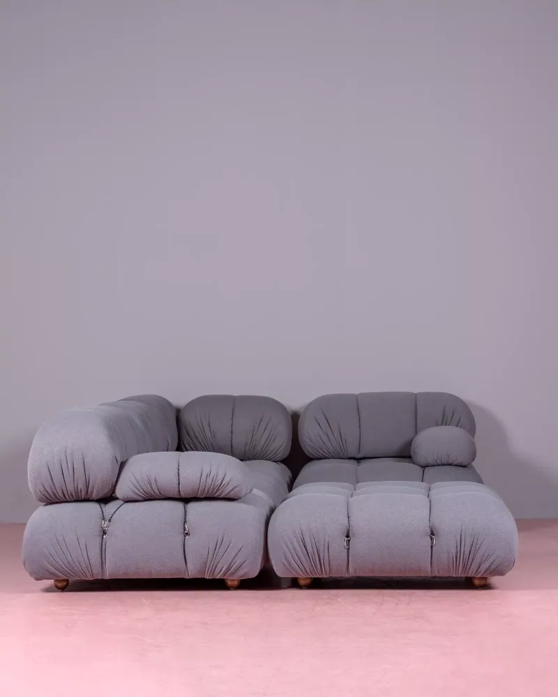 5-teiliges modulares Sofa mit U-förmiger Chaiselongue | Kostenloser Versand