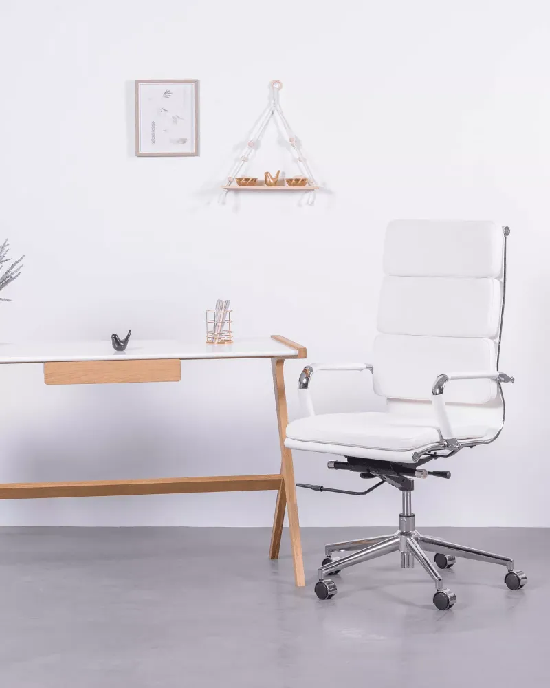Alu S Highback Special Edition Office Chair In Leatherette| Nest Dream