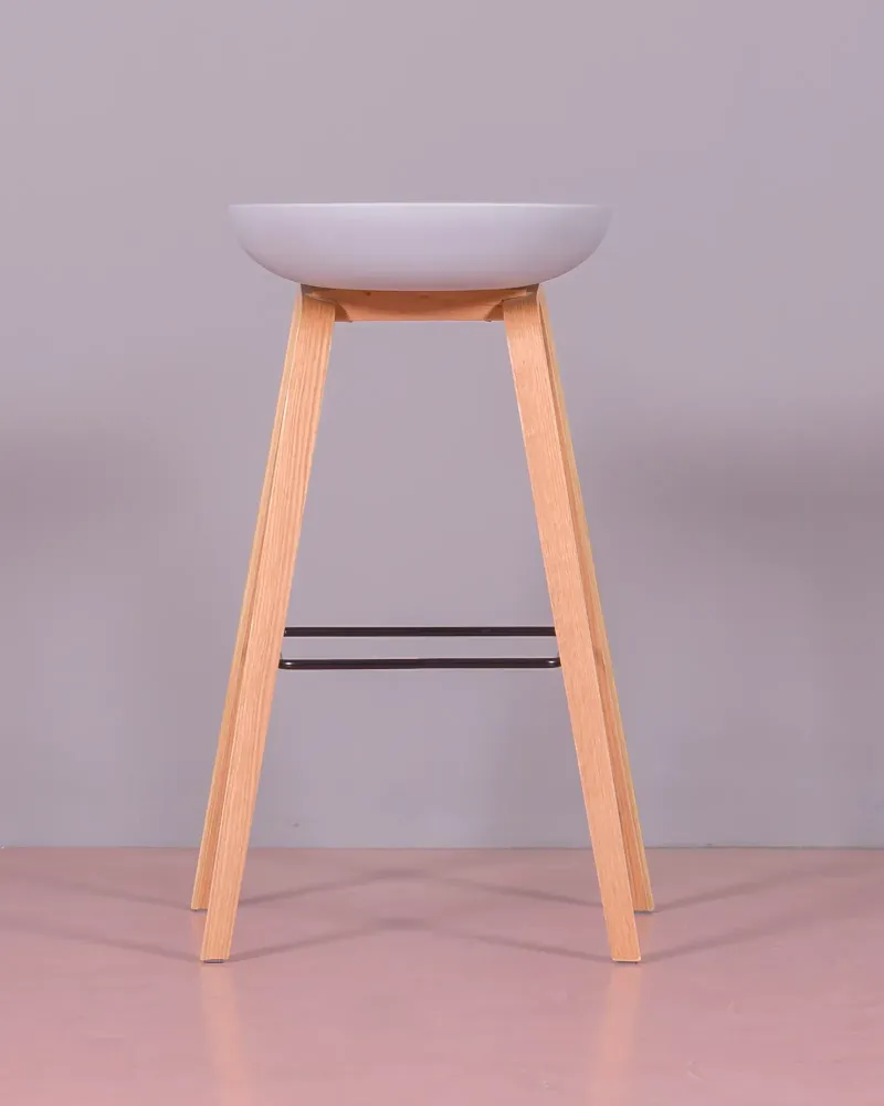 Daxer Taburet în design nordic cu picioare din fag : Nest Dream