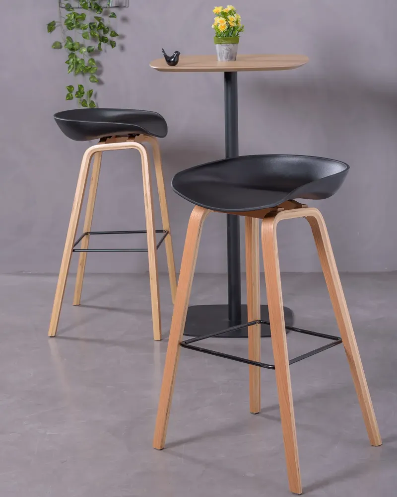 Daxer kruk Scandinavisch design met beuken poten | Nest Dream