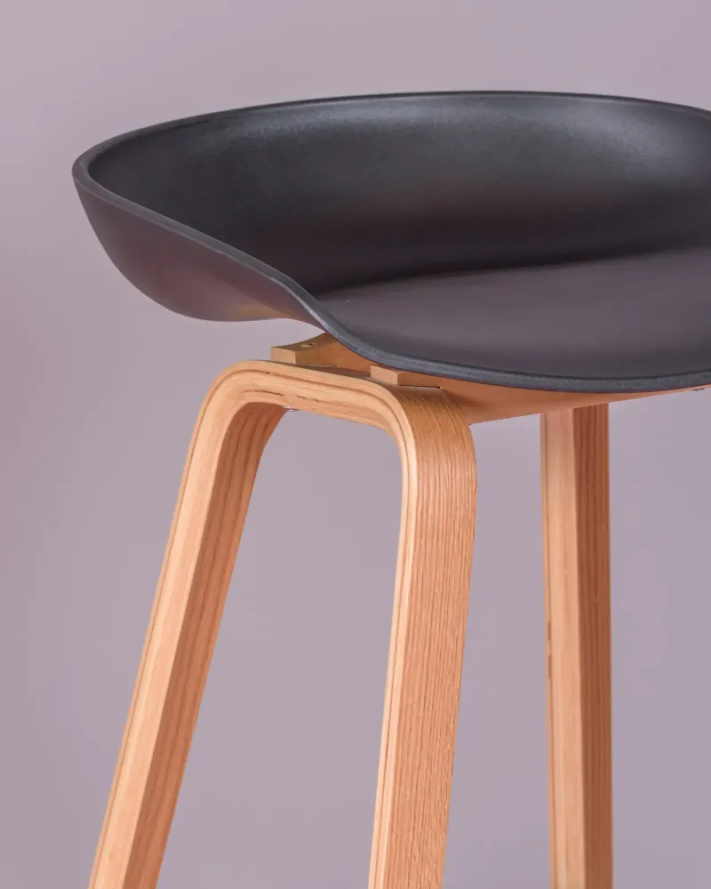 Daxer kruk Scandinavisch design met beuken poten | Nest Dream