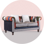 Link to the patchwork sofas on offers of the Nest Dream online furniture store